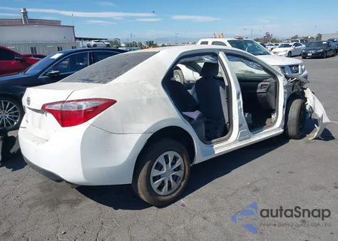 2015 Toyota Corolla L from USA, damaged, VIN 5YFBURHE5FP219407